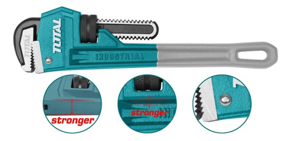 Llave De Caño Total 10 Pulgadas Industrial Total Tht171006 - Imagen 2