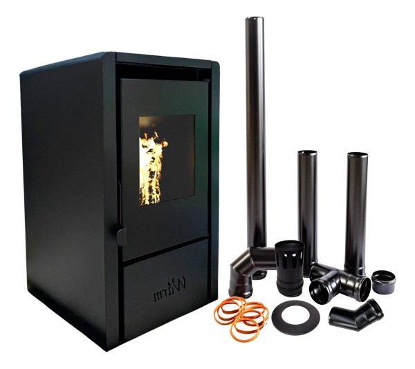Calefactor A Leña Warm Sr-k6 7000 Kcal/h 75 M2