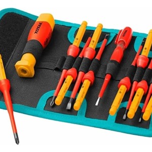 Set 12 Destornilladores Aislados 1000 V Total Electricista