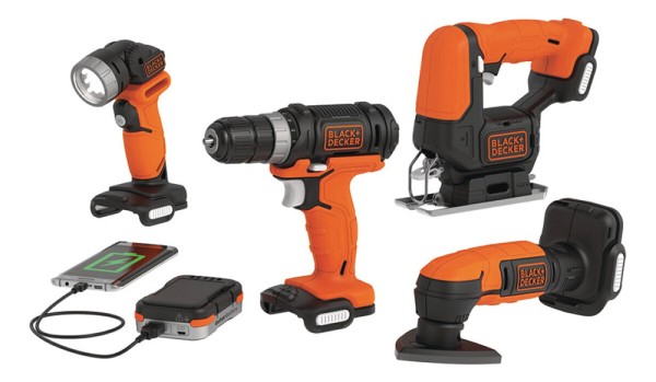 Set 4 Herramientas 12v Black & Decker Profesional Bdck502 - Imagen 2