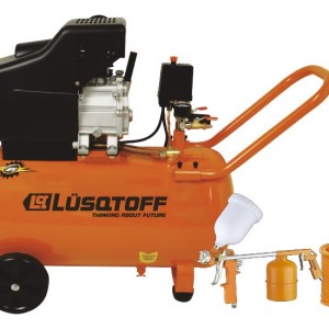 Compresor De Aire Eléctrico Portátil 50l Lüsqtoff Lc-2550bk