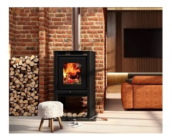 Calefactor Leña Doble Combustion Ecológico 100 Mt 880 Gf - Imagen 4