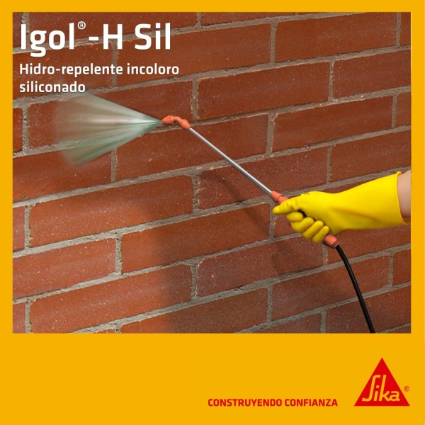 Impermeabilizante Siliconado Ladrillos Igol-h-sil 20 Lt Sika - Imagen 2