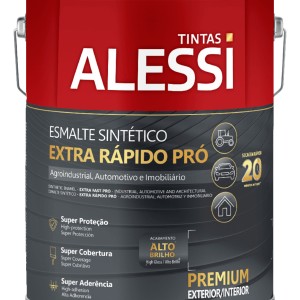 Esmalte Sintético Brillante Int/ext Premium Alessi 3.6 Lts