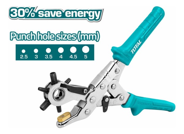 Pinza Sacabocado 2.5 A 5mm Total Tht33526 - Imagen 2