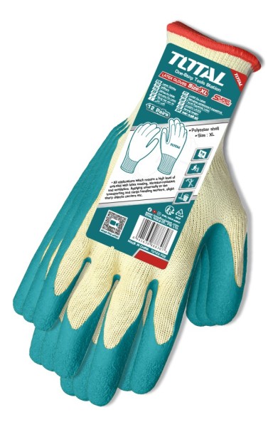 Guantes De Latex Para Cargas Pesadas Talle Xl Total Tsp13102 - Imagen 3