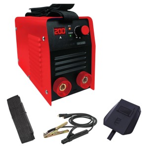 Soldadora Inverter 200a Con Mascara Hasta 4mm Gran Potencia