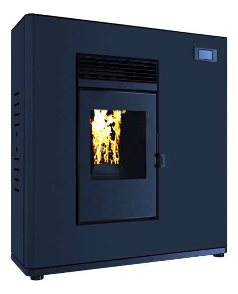 Calefactor Estufa Pellet 110m2 Canalizable 2 Zona Mas 1 Warm